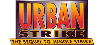 Urban Strike logo for Sega Mega Drive